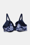 Marks & Spencer Padded Wired Full Coverage T-Shirt Bra - Navy Mix — thumbnail 2